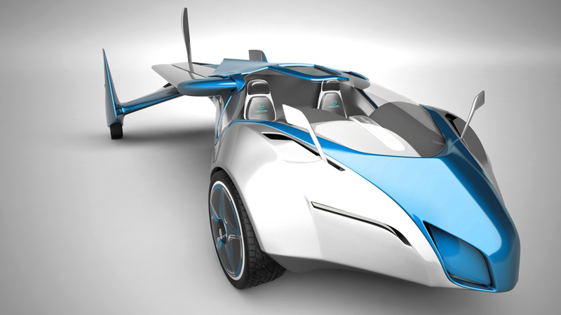 Illustration for article titled Finally, a functional flying car that actually looks pretty cool